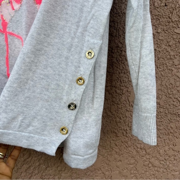 Lilly Pulitzer Caralynne Sweater Flamingo Intarsia! Size XXS - Picture 5 of 16